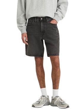 Bermuda Jeans Levis 468 Loose schwarz für Männer