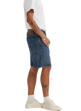 Bermuda Jeans Levis 468 Loose Blau für Männer