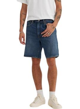 Bermuda Jeans Levis 468 Loose Blau für Männer