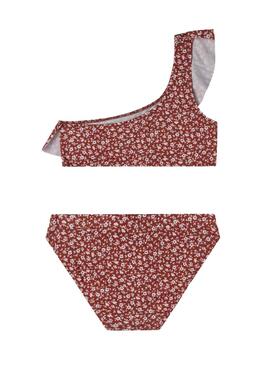 Bikini Pepe Jeans Liberty rot für Mädchen.