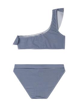 Bikini Pepe Jeans Streifen blau für Mädchen