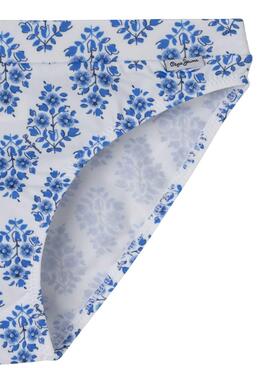 Bikini Pepe Jeans Sophie blau für Mädchen.