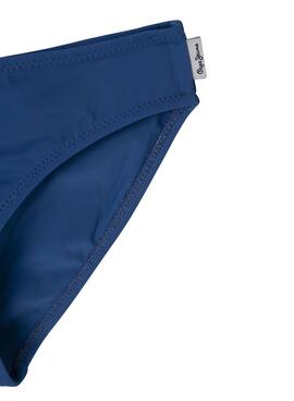 Bikini Pepe Jeans Logo blau für Mädchen