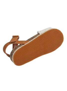 Sandalen Pepe Jeans Berlin Bass beige für Mädchen