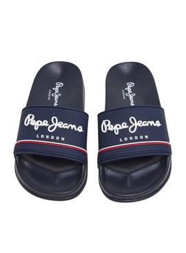 Flip-Flops Pepe Jeans Slider Marineblau   für Kinder