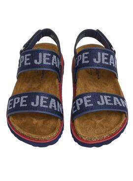 Sandalen Pepe Jeans Berlin Marineblau für Jungen