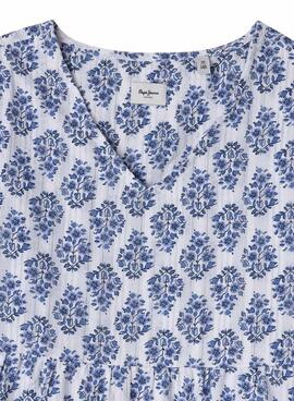 Kleid Pepe Jeans Sophie blau für Mädchen
