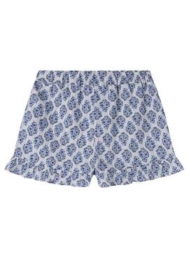 Kurze Hose Pepe Jeans Sophie blau für Mädchen.