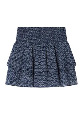 Rock Pepe Jeans Amelia Marineblau  für Mädchen.