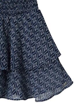 Rock Pepe Jeans Amelia Marineblau  für Mädchen.