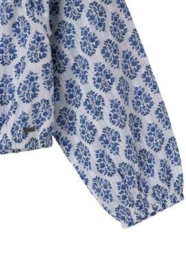 Top Pepe Jeans Sophie Blau für Mädchen.