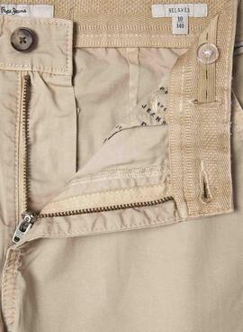 Hose Pepe Jeans Junior in Beige für Jungen