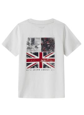 T-shirt Pepe Jeans Arlo weiß für Männer