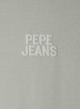T-shirt Pepe Jeans Charles Grau für Jungen.