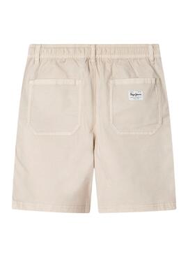 Bermudas Pepe Jeans Junior beige für Jungen