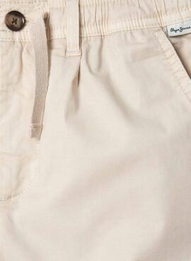 Bermudas Pepe Jeans Junior beige für Jungen