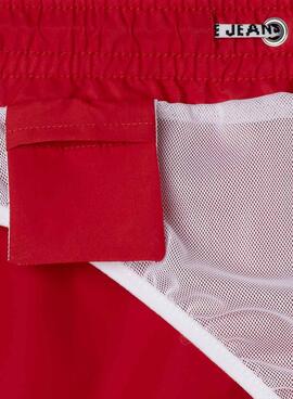 Bademode Pepe Jeans  Piping Rot für Jungen