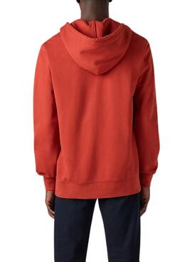 Sweatshirt Levis Zip Up Rote für Männer