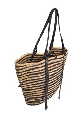  Handtasche Pepe Jeans Pamela natur und schwarz für Frauen