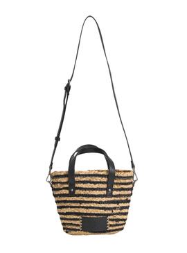 Tasche Pepe Jeans Fiona in Natur- und Schwarz für Frauen