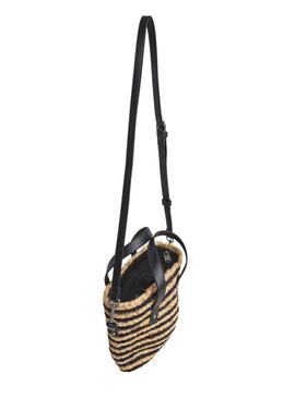 Tasche Pepe Jeans Fiona in Natur- und Schwarz für Frauen