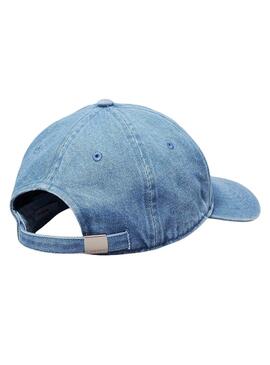 Kappe Calvin Klein Jeans Monogramm Denim für Frauen