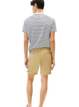 Bermuda Tommy Jeans Scanton   in Beige für Herren.