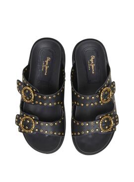 Sandalen Pepe Jeans Pola schwarz für Frauen