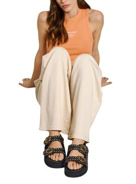 Sandalen Pepe Jeans Pola schwarz für Frauen