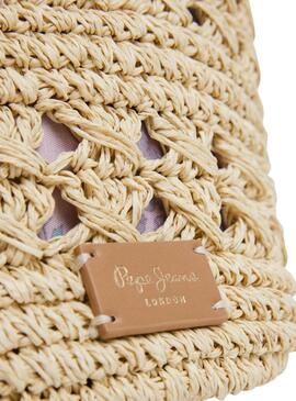  Geldbörse Pepe Jeans Enid aus Raffia für Frauen