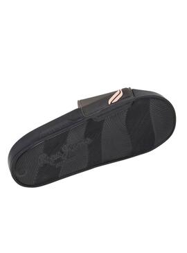 Sandalen Pepe Jeans Slider schwarze  für Frauen