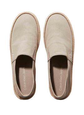 Espadrilles Calvin Klein Espadrille in Beige für Männer.