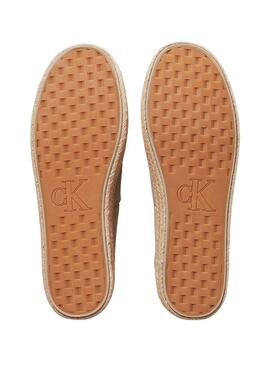 Espadrilles Calvin Klein Espadrille in Beige für Männer.