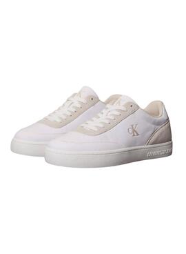 Sneaker Calvin Klein Classic Cupsole weiß für Herren.