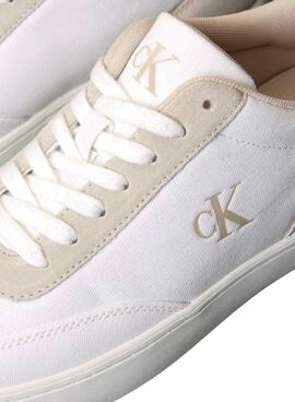 Sneaker Calvin Klein Classic Cupsole weiß für Herren.
