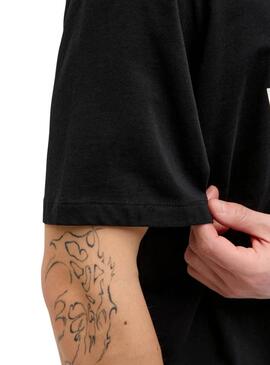 T-Shirt Jack and Jones Hawaii Shape Schwarz für Herren