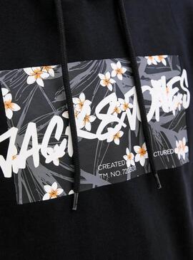 Sweatshirt Jack und Jones Hawaii Shape in Marineblau für Herren.