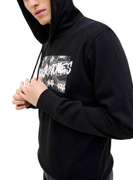 Sweatshirt Jack und Jones Hawaii Shape in Marineblau für Herren.