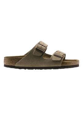 Sandalen Birkenstock Arizona Soft  in Grün für Damen und Herren.