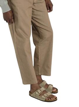 Sandalen Birkenstock Arizona Soft  in Grün für Damen und Herren.