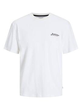 T-shirt Jack and Jones Beau weiß für Herren