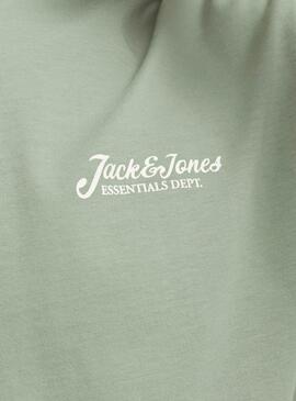 T-Shirt Jack and Jones Beau in Grün für Männer
