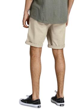 Bermudas Jack und Jones Dave in beige für Männer.