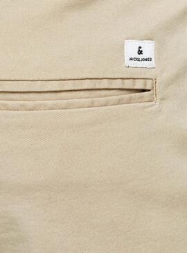 Bermudas Jack und Jones Dave in beige für Männer.
