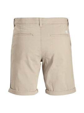 Bermudas Jack und Jones Dave in beige für Männer.