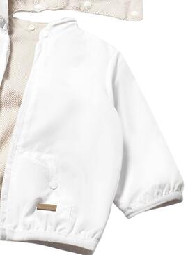 Wendbarer Windbreaker Mayoral in Weiß für Babys
