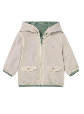 Wende-Windjacke von Mayoral in Grün für Babys