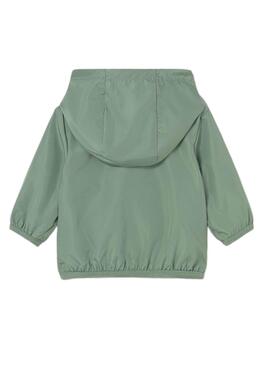 Wende-Windjacke von Mayoral in Grün für Babys
