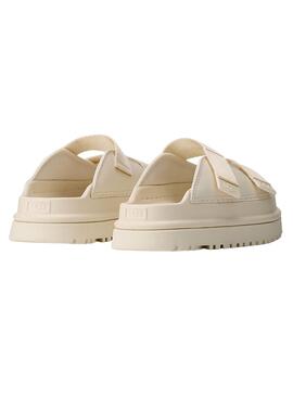 Sandalen UGG GoldenGlow Slide beige für Mädchen und Jungen