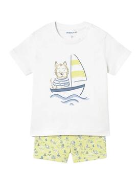 Badeanzug Mayoral T-Shirt Sorbet gelb Baby